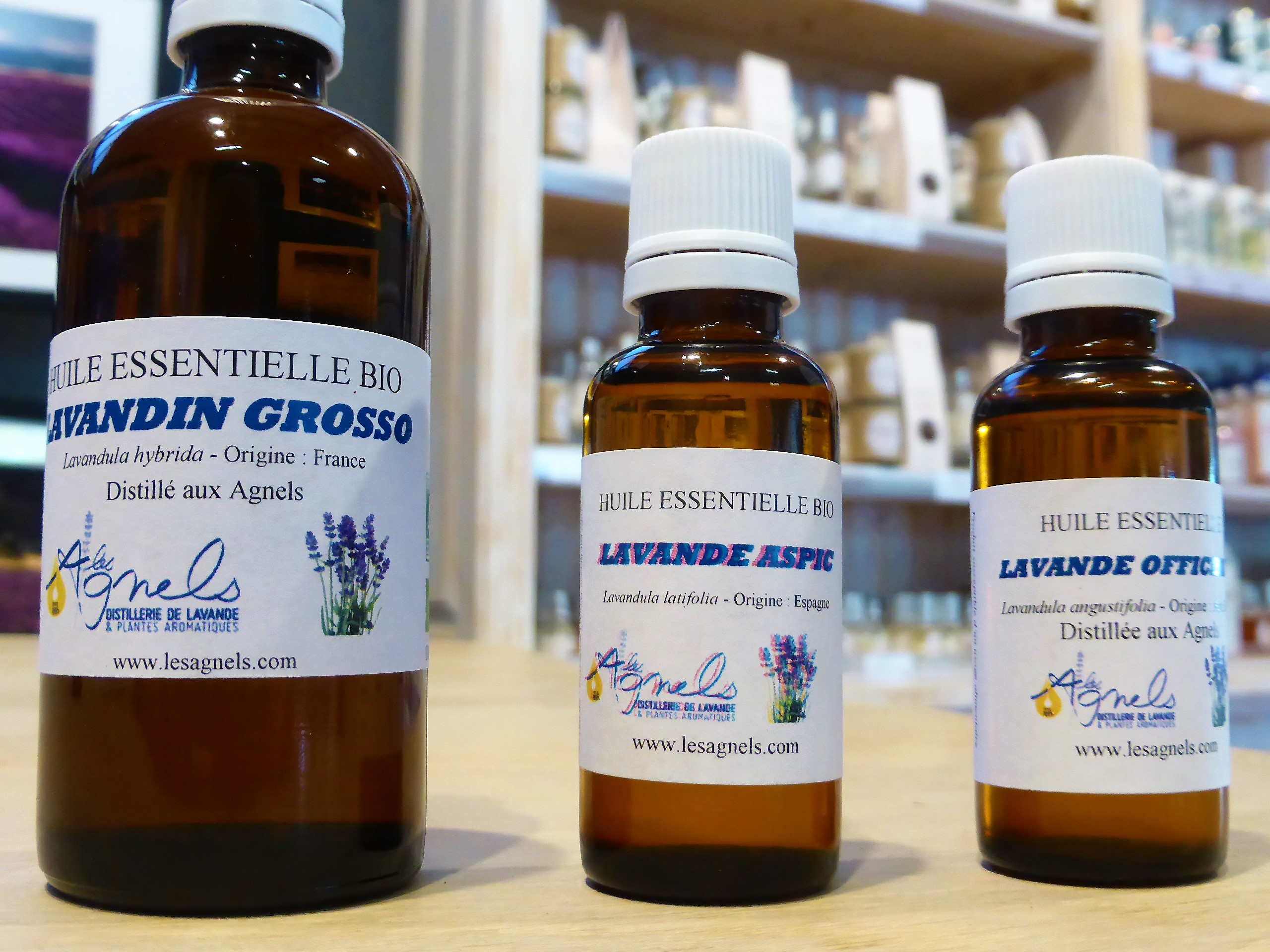 Distilleria Les Agnels - Oli di lavandin. aspic e lavanda vera