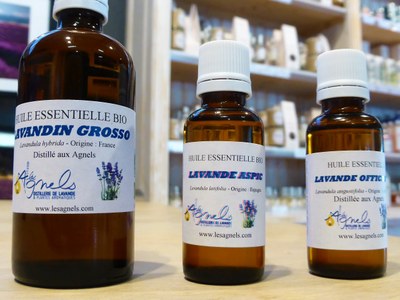 Distilleria Les Agnels - Oli di lavandin. aspic e lavanda vera