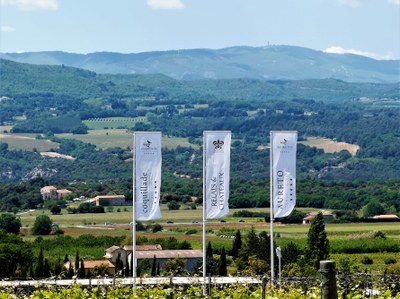 Domaine de la Coquillade, veduta della valle