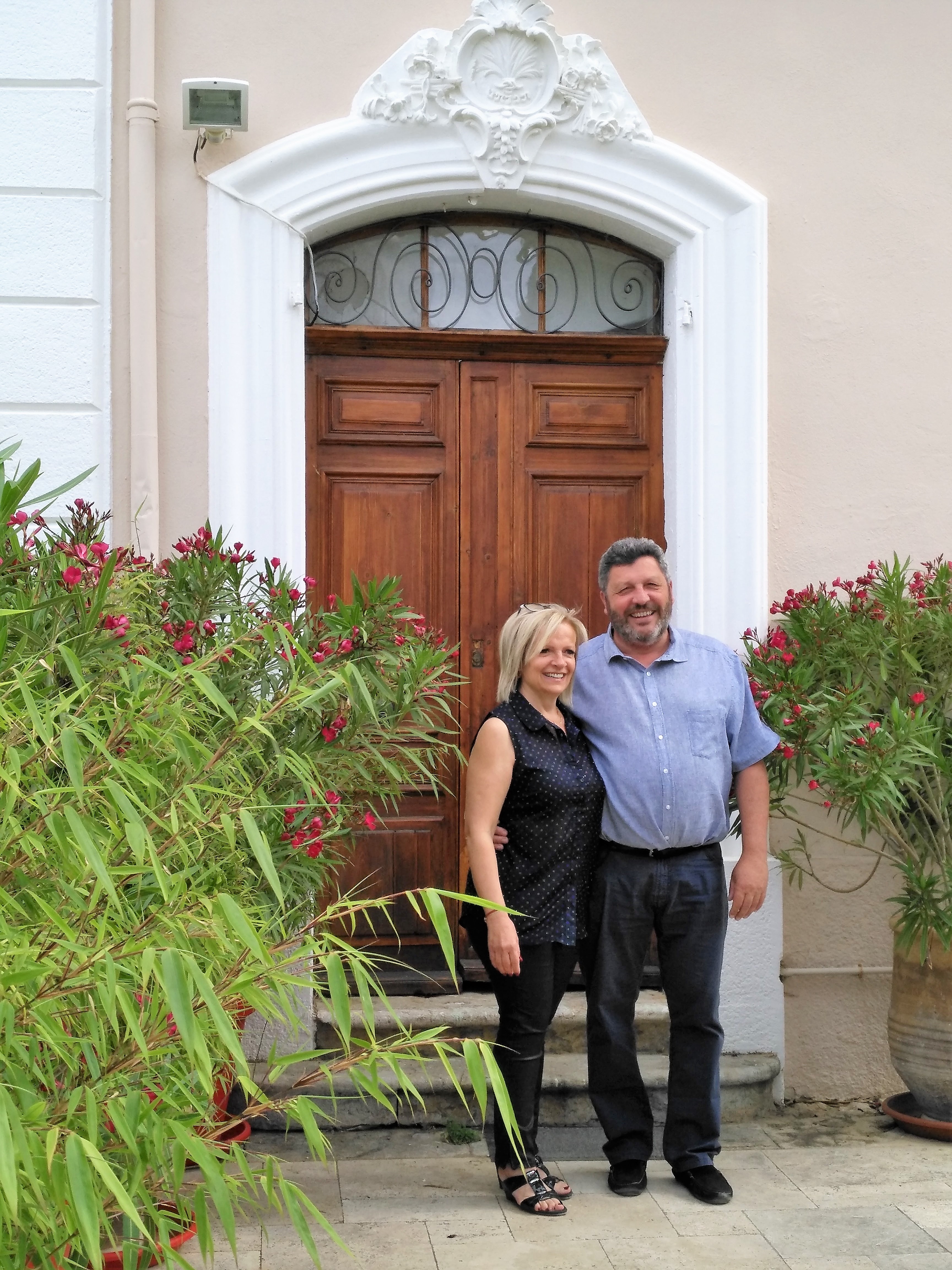 Domaine de l'Aufrêne, Franck e Colette