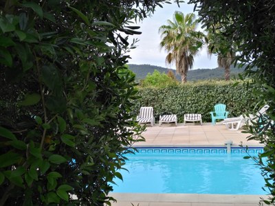 Domaine de l'Aufrêne, la piscina
