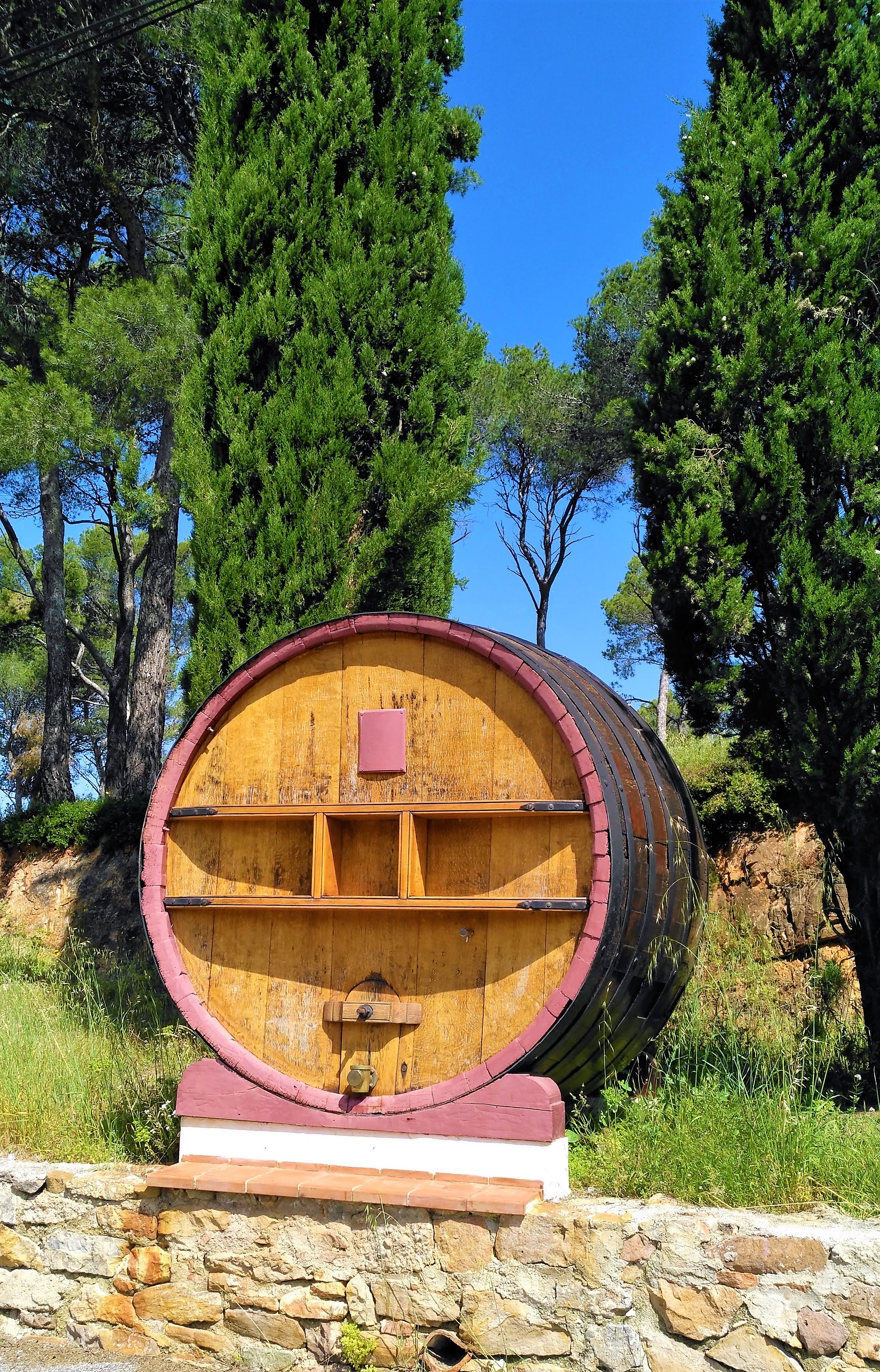 Domaine La Navicelle, l'ingresso della tenuta