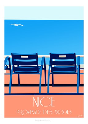 Eric Garence - NIzza, la Promenade des Anglais