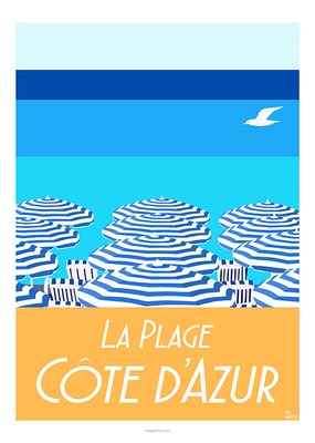 Eric Garence - Nizza, la spiaggia