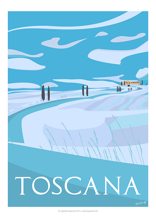 Eric Garence - Toscana, inverno