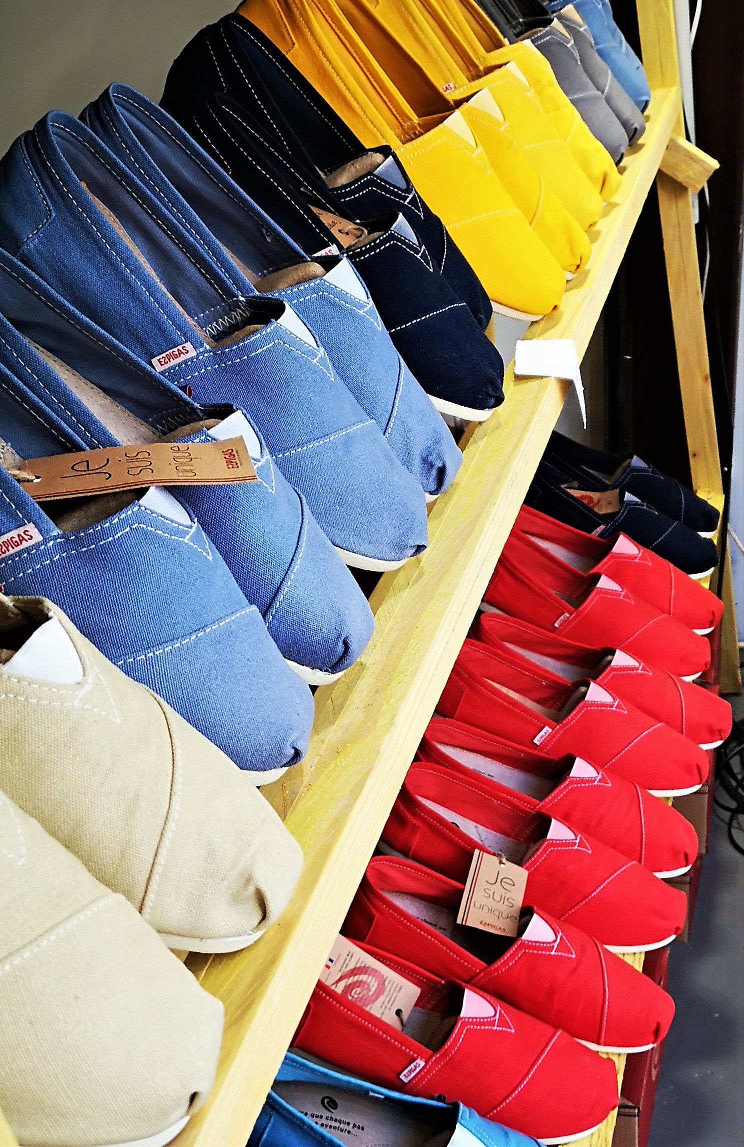 Espadrilles marsigliesi di Espigas, di tutti i colori