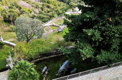Èze, Château de la chèvre d'Or, giardino