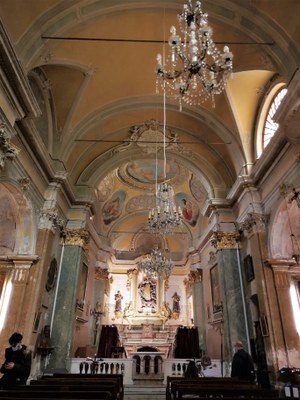 Èze, Notre-Dame de l'Assomption, interno