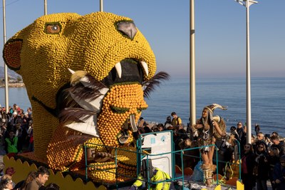 Fête du citron 2023, il corso - Crédit ville de Menton