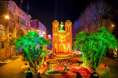 Fête du citron, i giardini s'illuminano la notte - Crédit ville de Menton