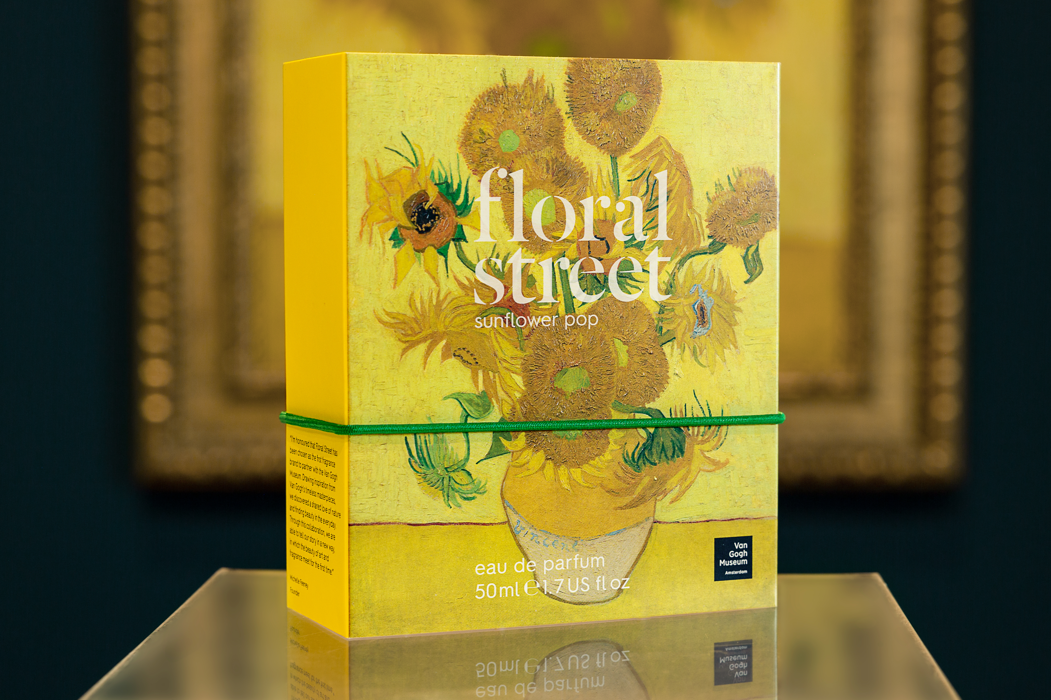 Floral Street x Van Gogh Museum Sunflower Pop © Franck_Nederstigt