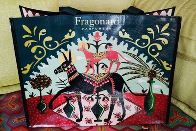 Fragonard, cabas oro e luce