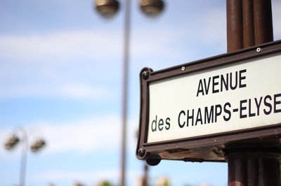 Gli Champs Elysées parigini