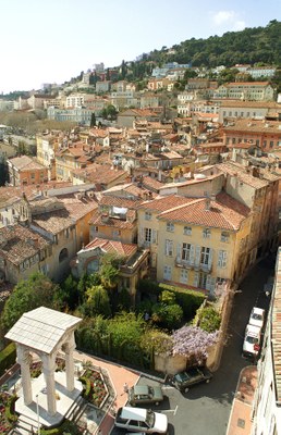 Grasse e i giardini privati all'interno della città - Foto: © OT Grasse
