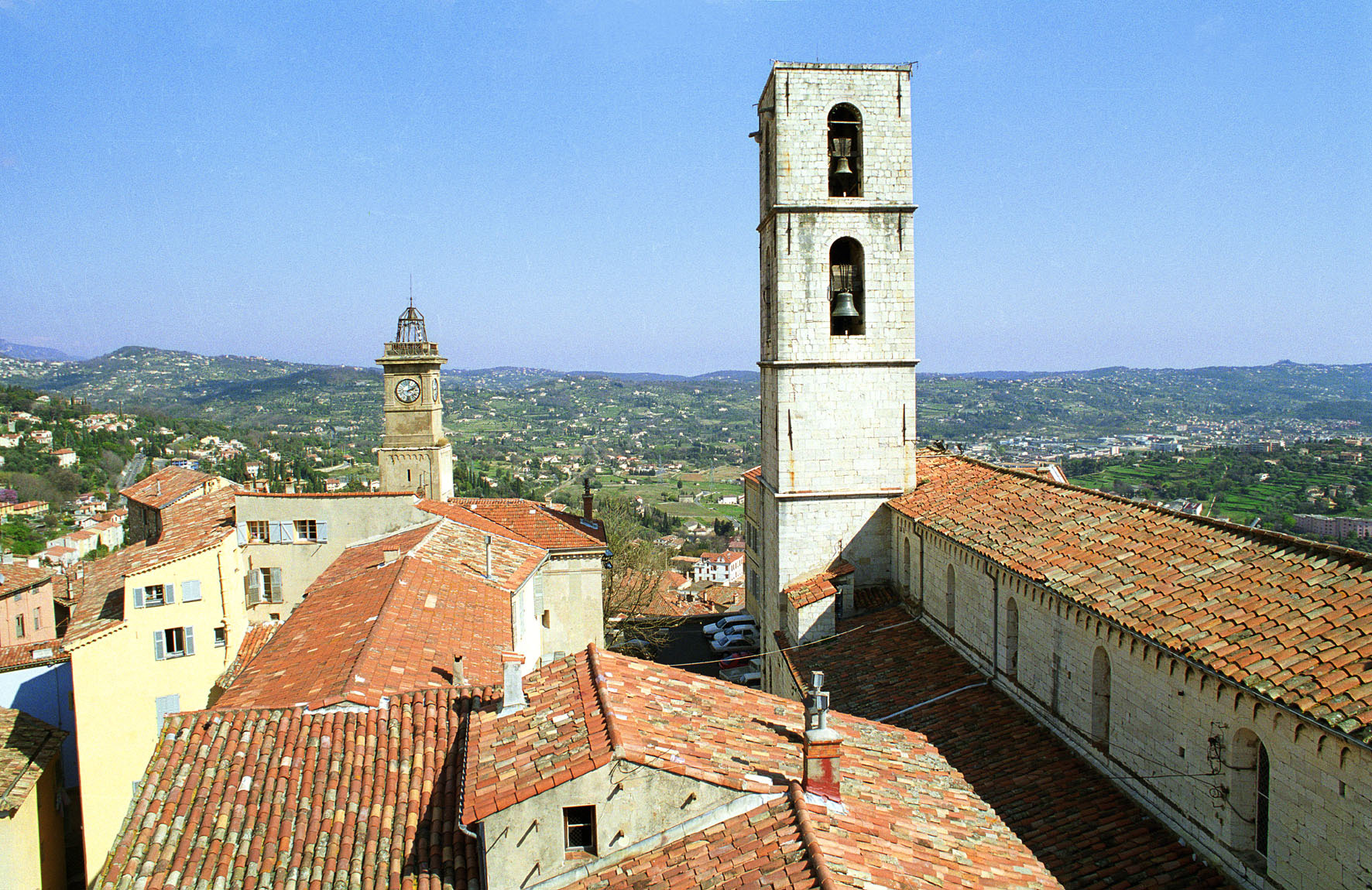 Grasse, vista sui tetti della città - Foto: © OT Grasse