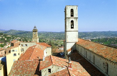 Grasse, vista sui tetti della città - Foto: © OT Grasse