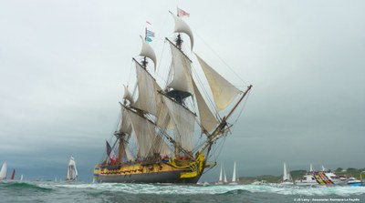Hermione a vele spiegate © Jan Path