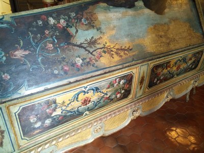Hôtel de Caumont - Il clavicembalo, decorazione