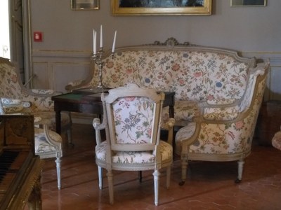 Hôtel de Caumont - Particolare della sala da musica