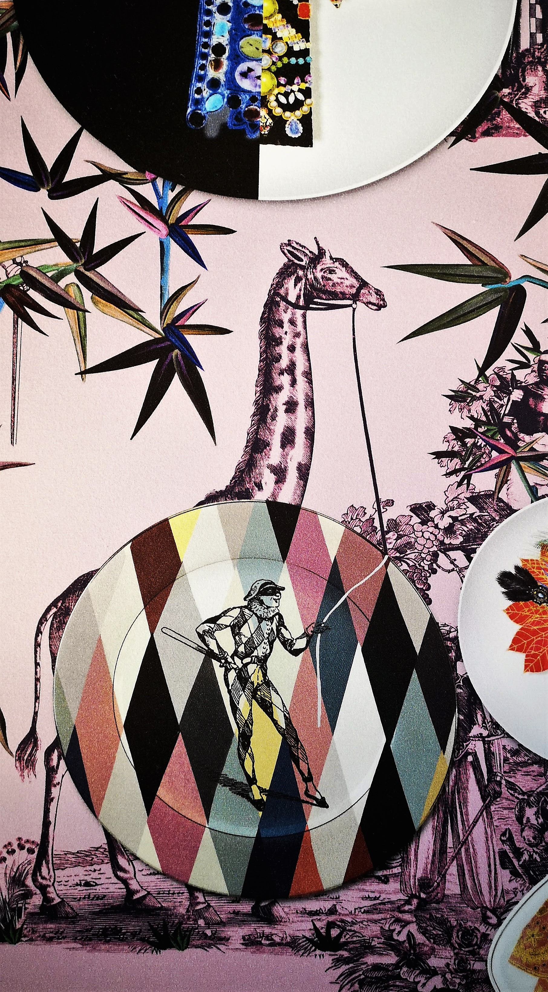 Hôtel La Villa Port d'Antibes & Spa, tessuto murale di Christian Lacroix