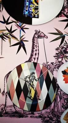 Hôtel La Villa Port d'Antibes & Spa, tessuto murale di Christian Lacroix