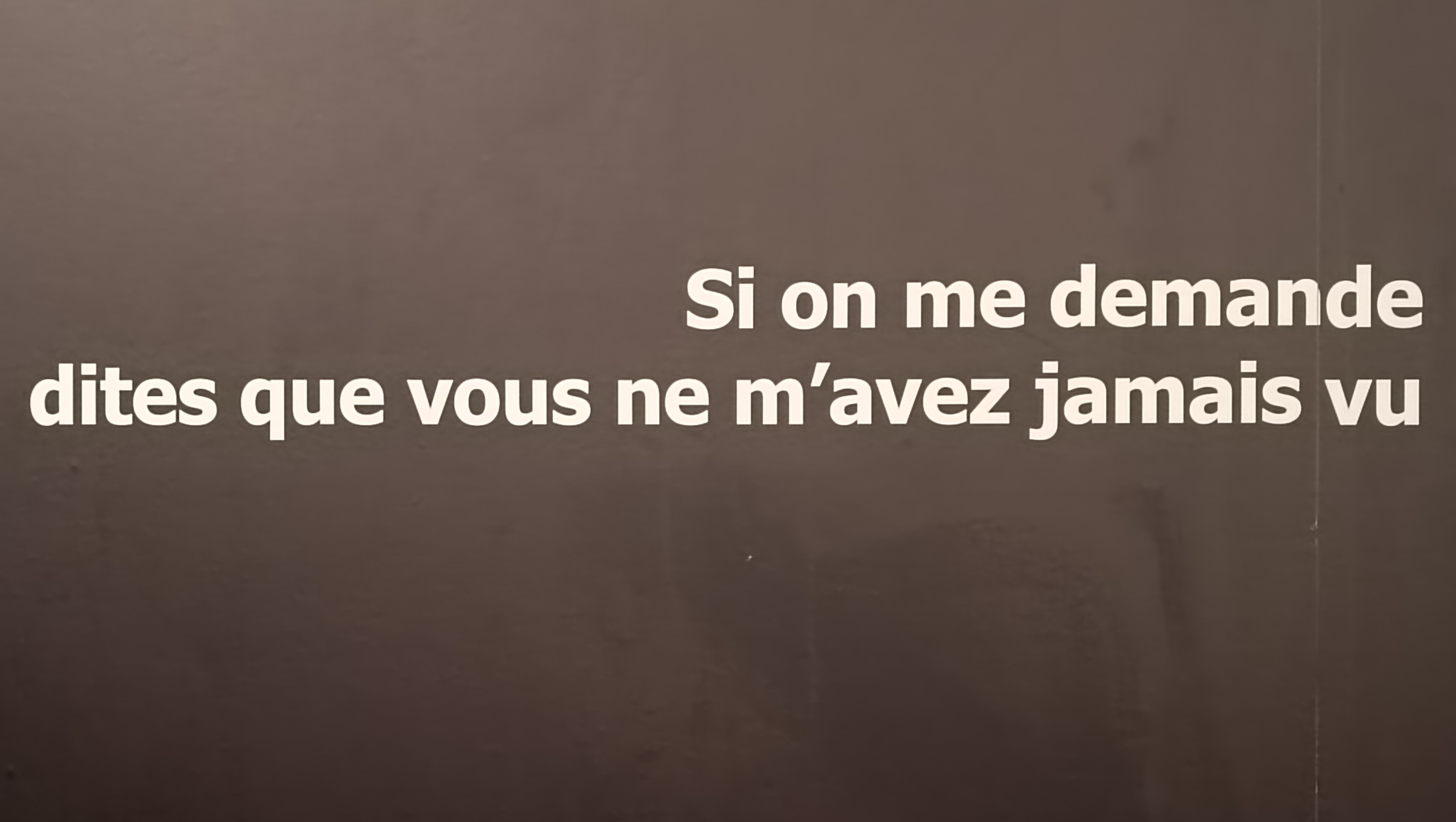 Hyères, La Banque, Hold Up ! Jean-Claude Silbermann, frammento poetico 1