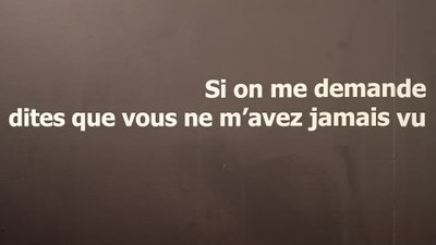 Hyères, La Banque, Hold Up ! Jean-Claude Silbermann, frammento poetico 1