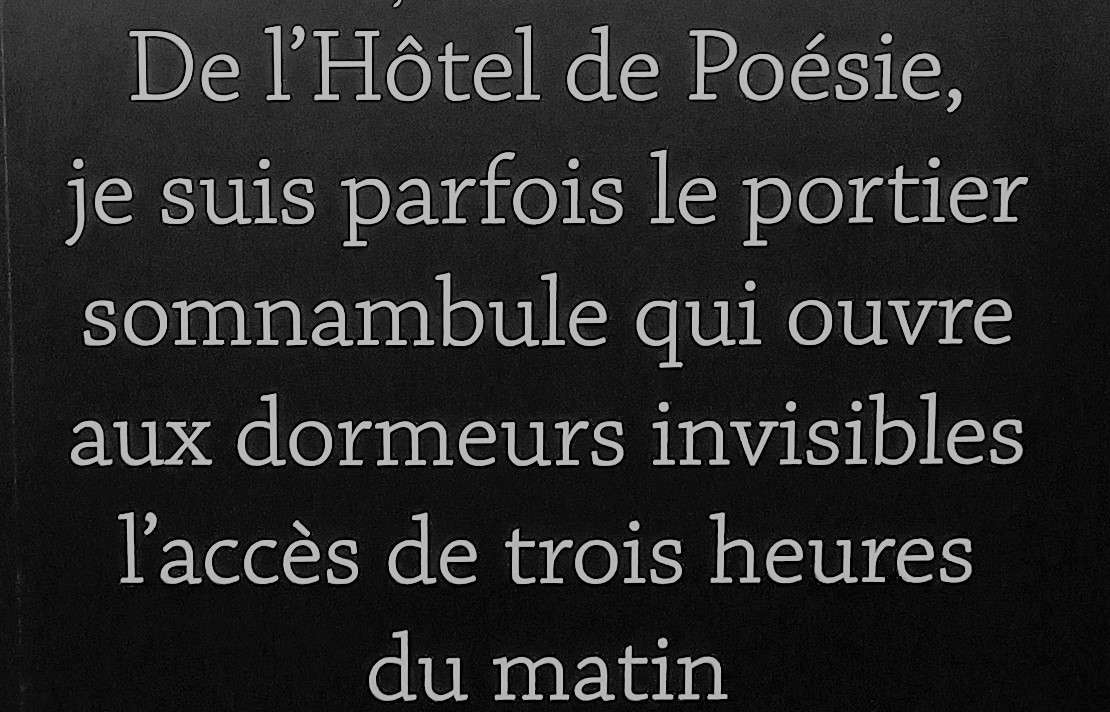 Hyères, La Banque, Hold Up ! Jean-Claude Silbermann, frammento poetico 2