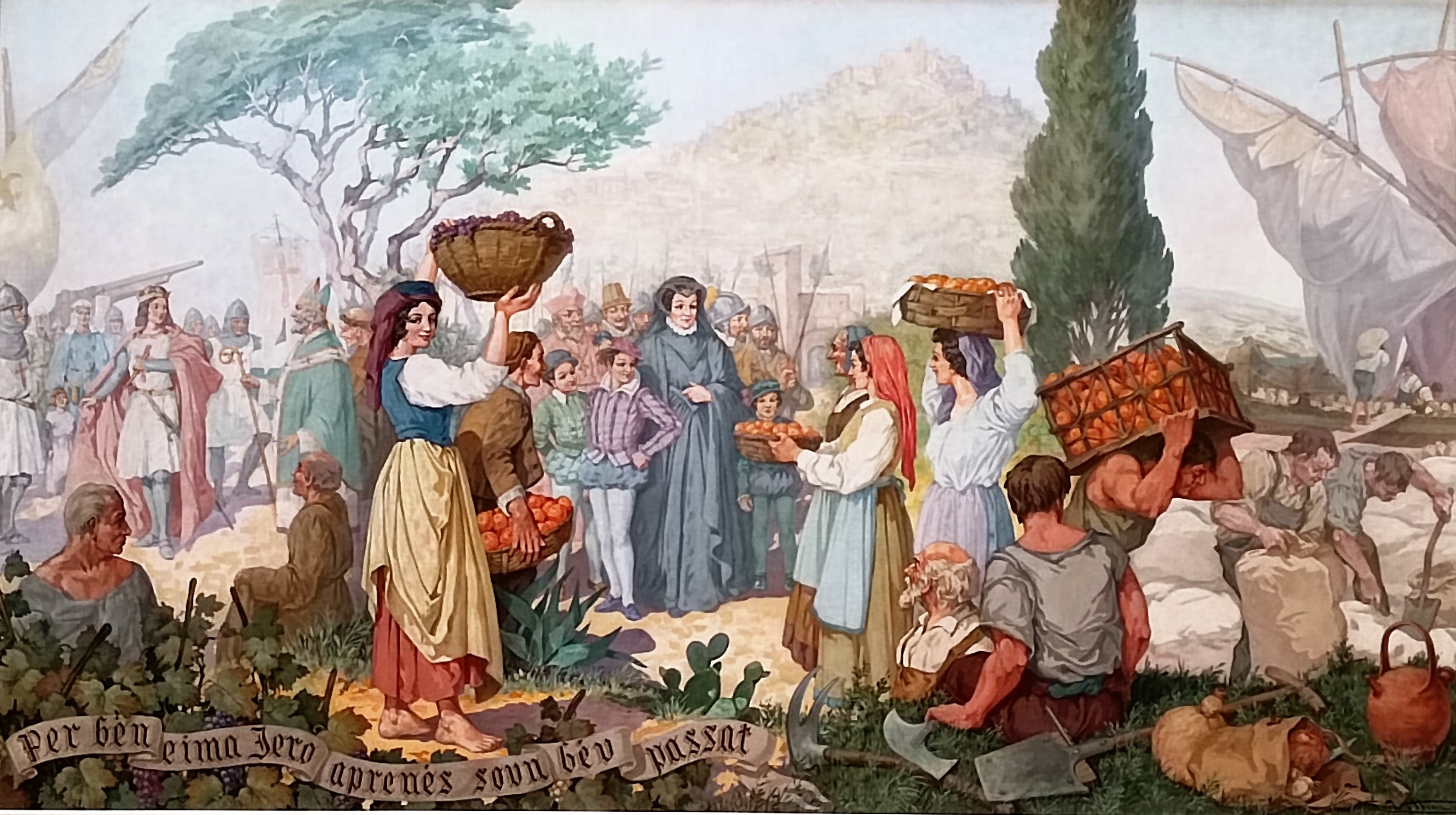 Hyères, La Banque, L'Histoire d'Hyères et son passé, Jusles Vittini