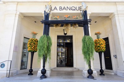 Hyères, La Banque, Musée des Cultures et du Paysage, l'ingresso