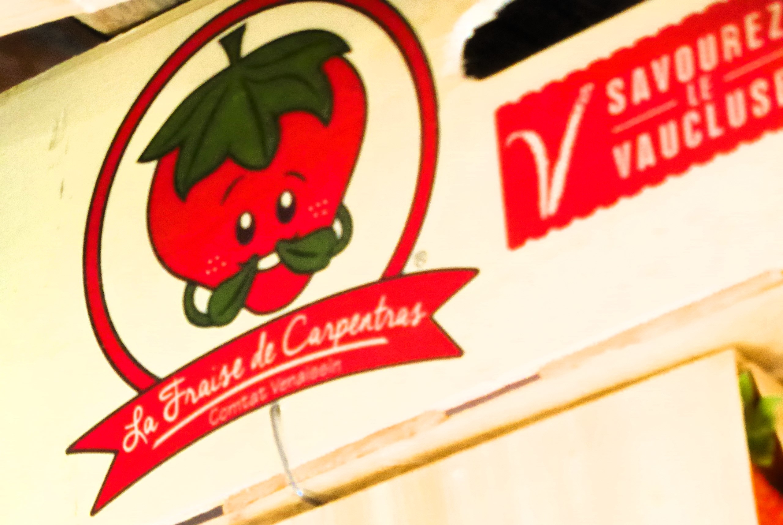 Il simbolo della fragola di Carpentras