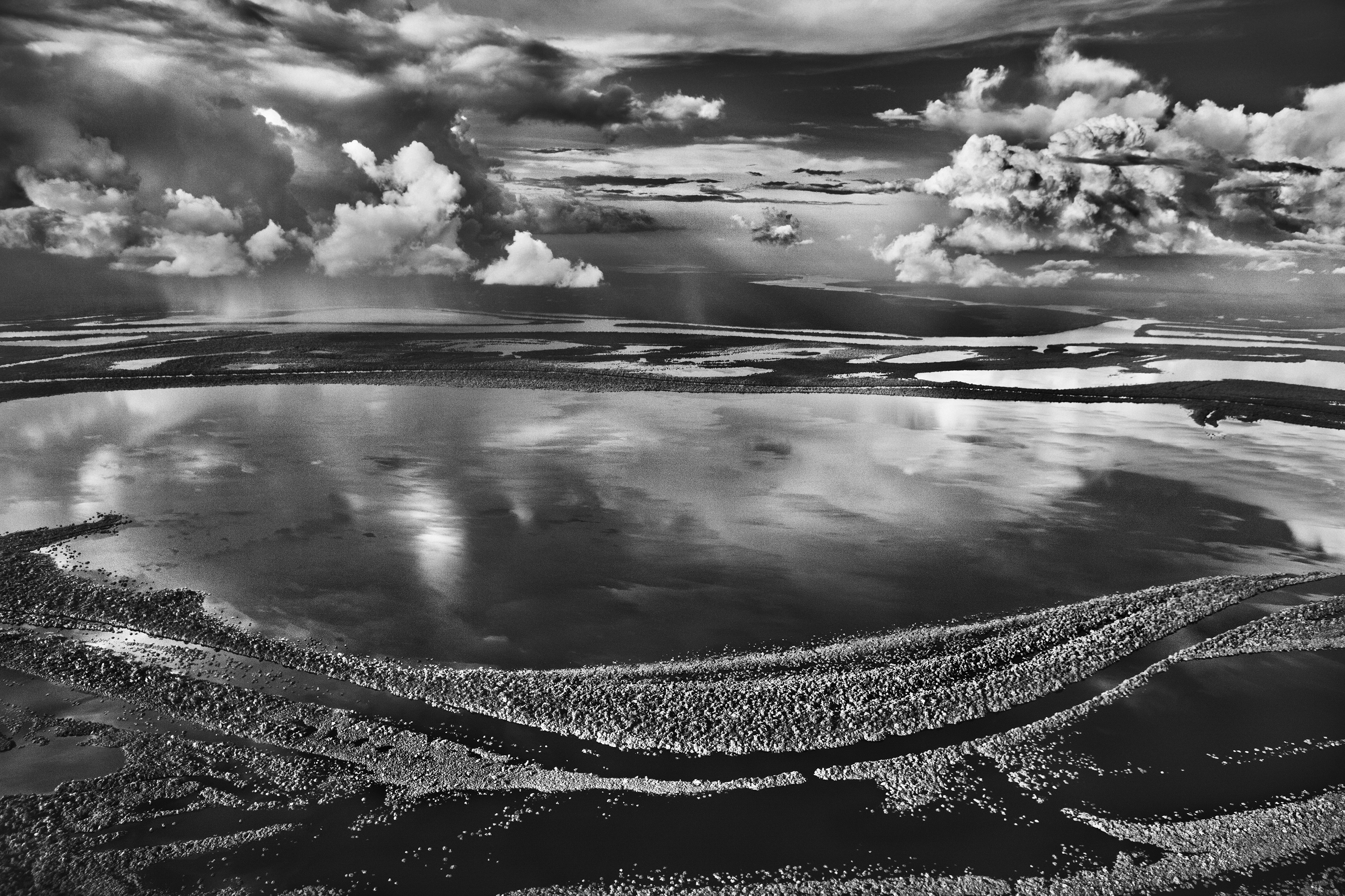 Îles Anavilhanas, îles boisées du Río Negro, État d’Amazonas, Brésil, 2009 © Sebastião Salgado