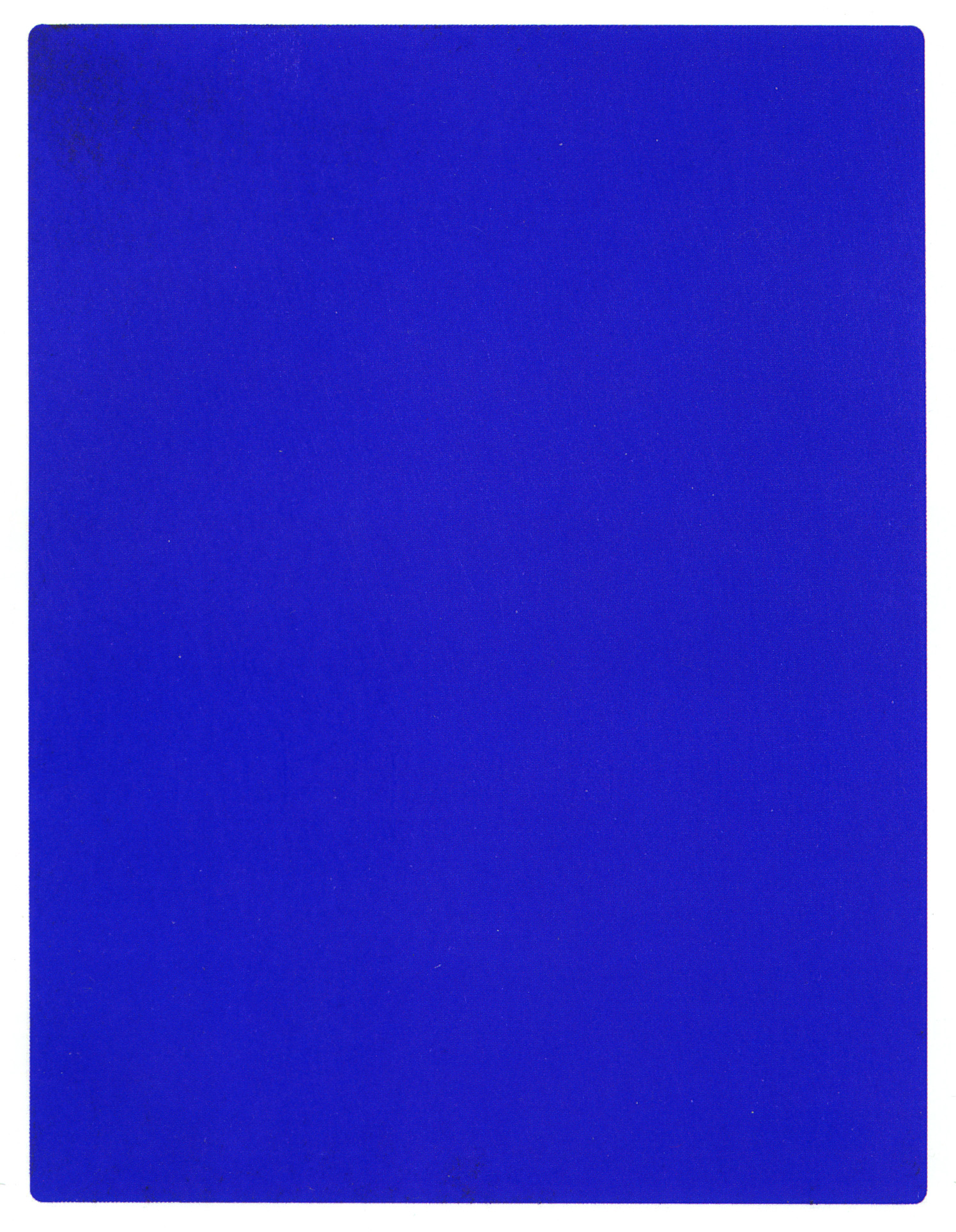 International Klein Blue IKB
