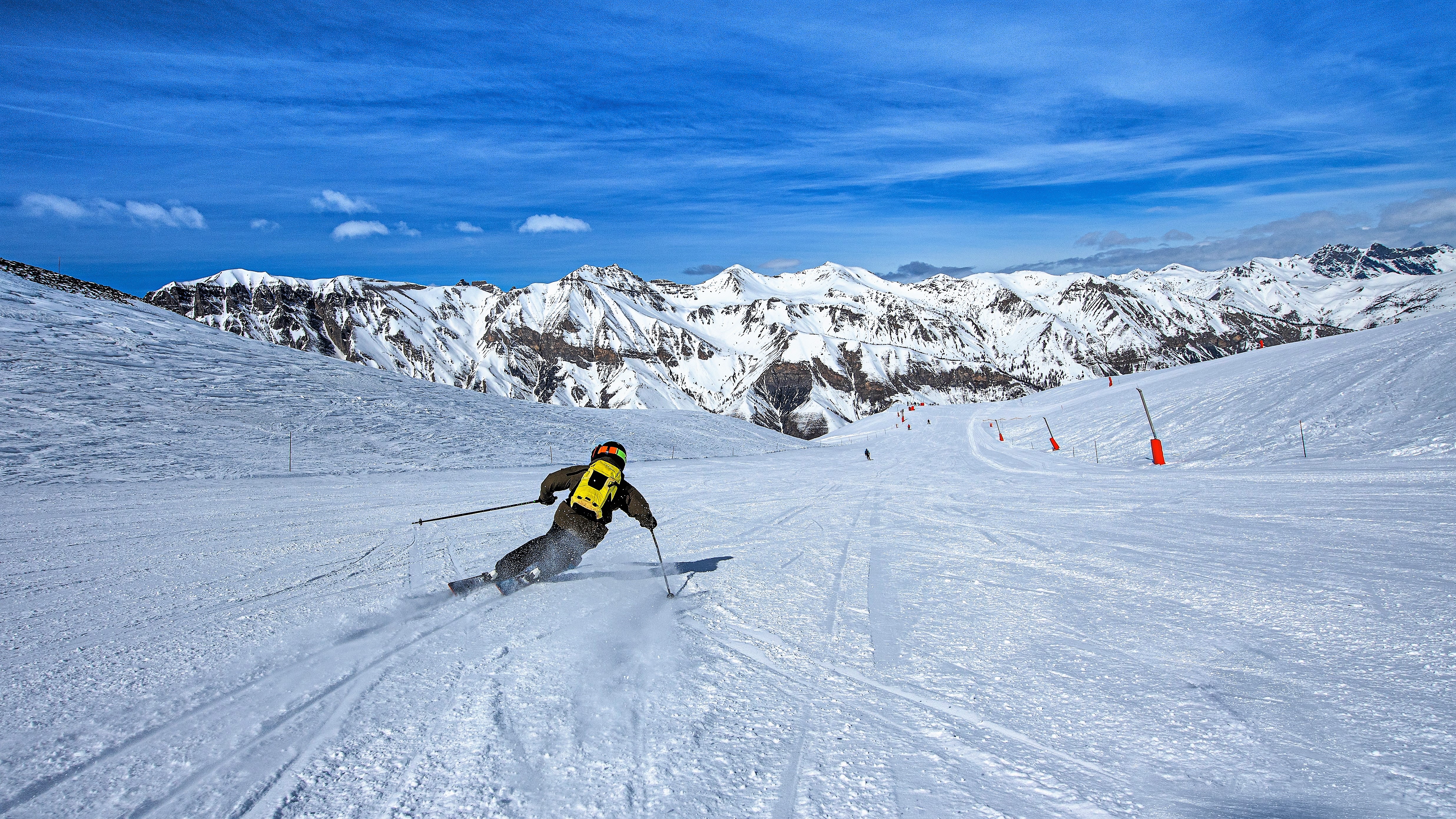 Isola 2000, pista e panorama © OTC Nice