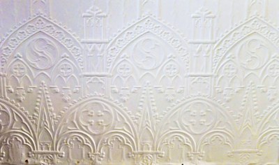 Jausiers, Château des Magnans, particolare dell'ingresso