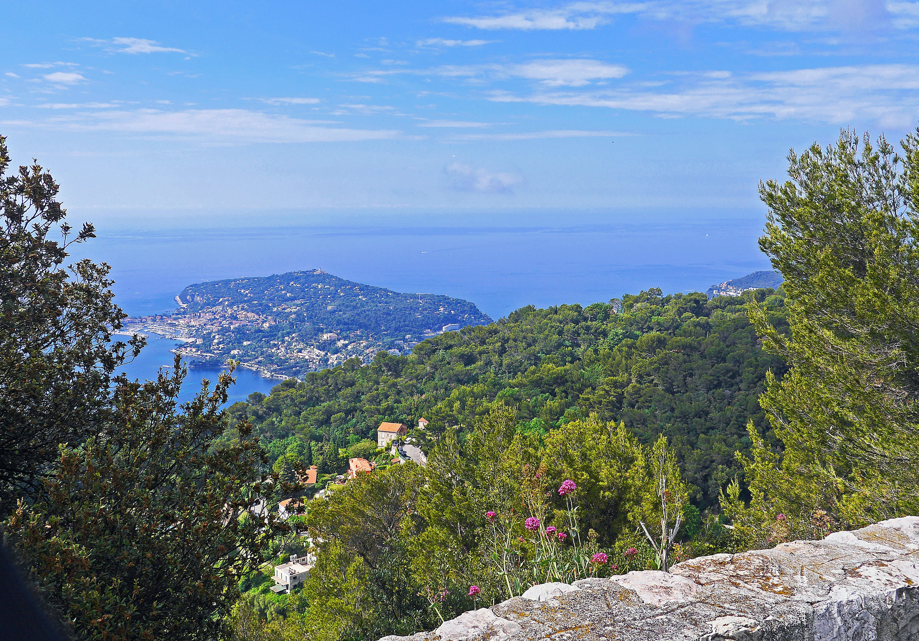 La Costa Azzurra vista dalla Grande Corniche