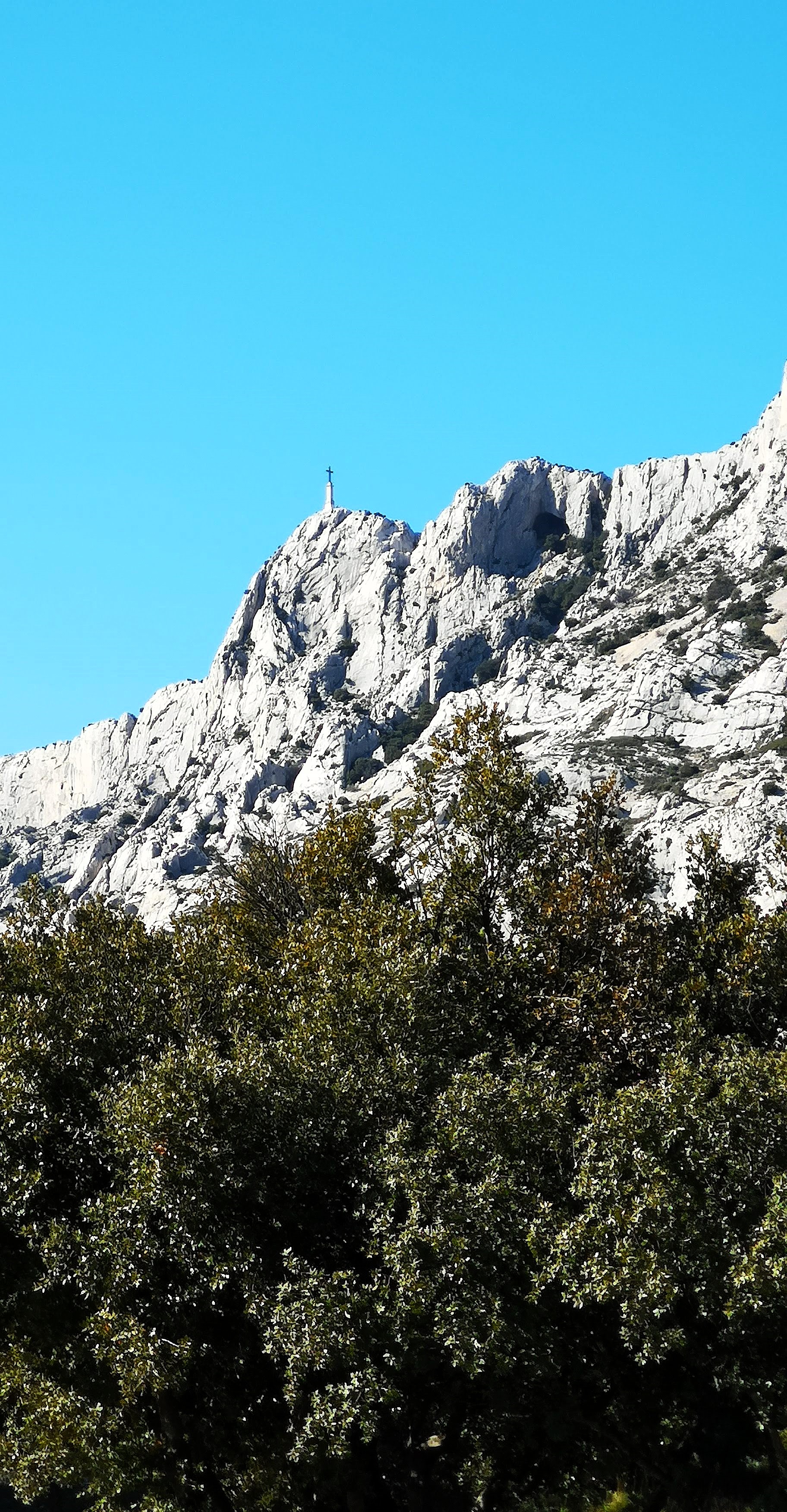 La Croix de Provence sulla Montagne Sainte-Victoire