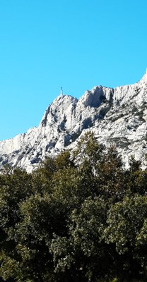 La Croix de Provence sulla Montagne Sainte-Victoire