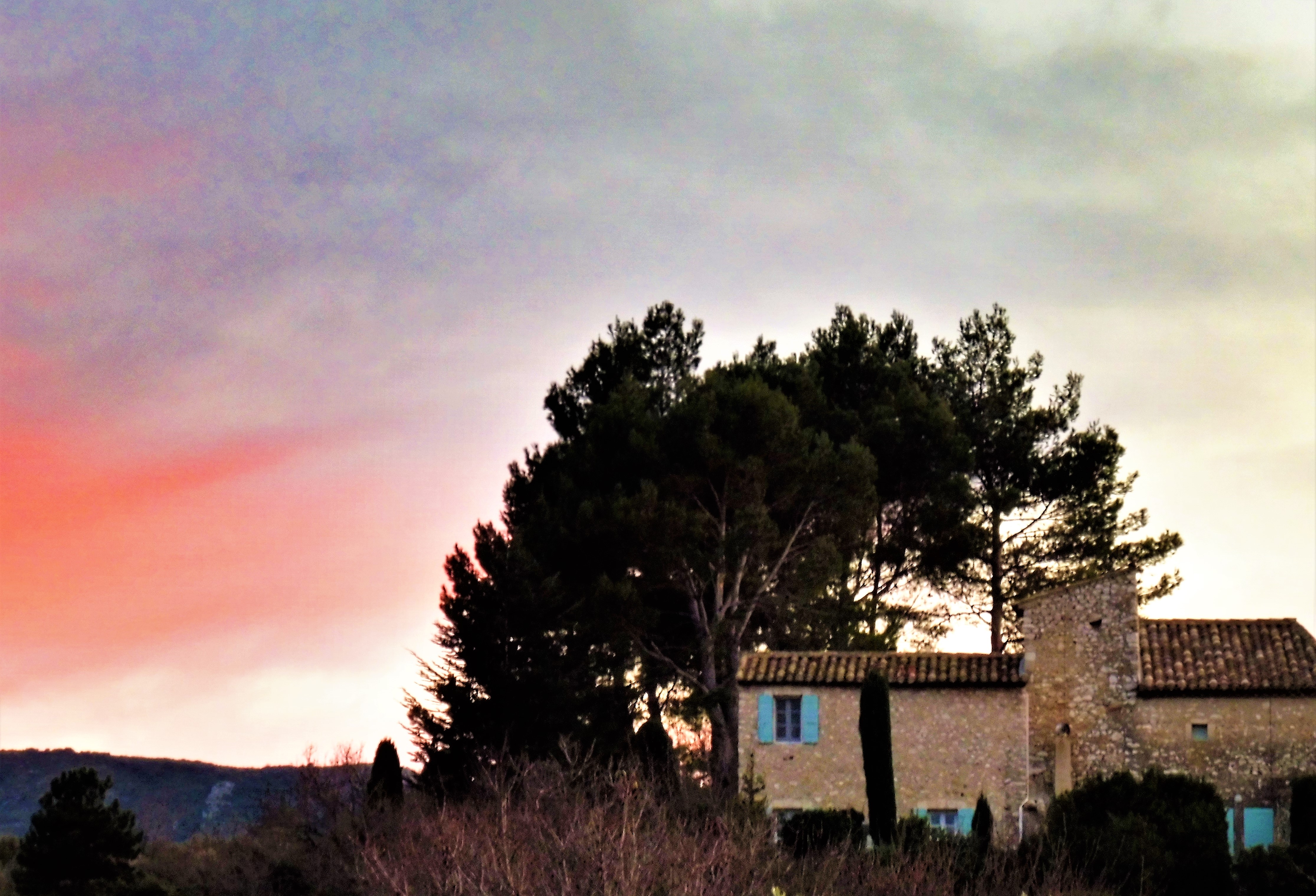La luce del tramonto