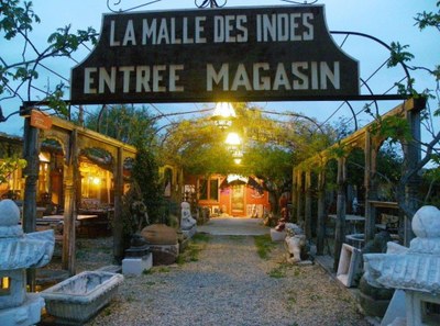 La malle des Indes, ingresso del loft principale