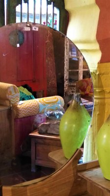 La malle des Indes, specchio