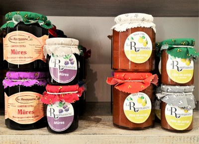 La Roumanière di Robion, le confetture golose