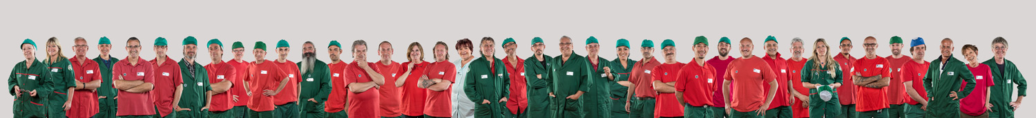 La 'squadra' della cooperativa Scop Ti