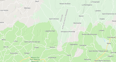 Lagarde d'Apt © Google Maps