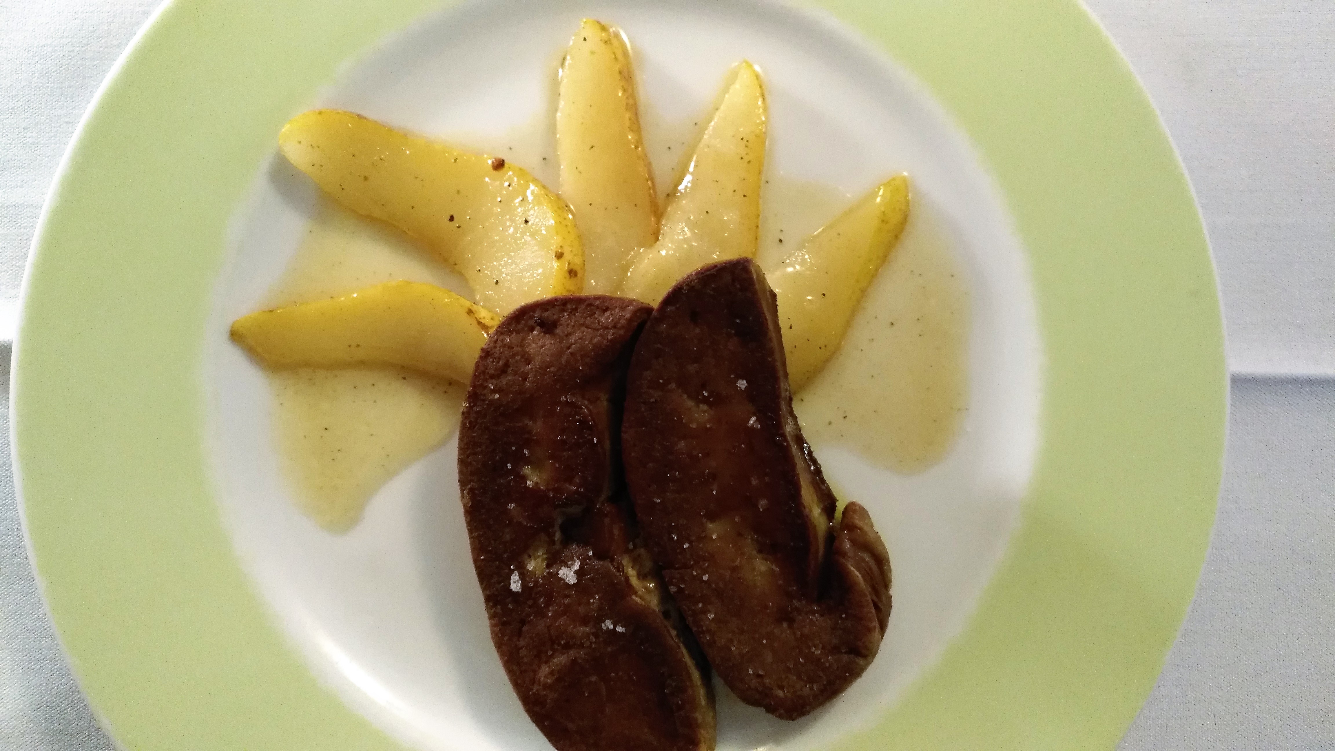 L'Argelas, fegato alle pere