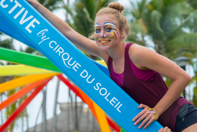 L'arte del mask painting alla scuola del Cirque du Soleil © Michel JULIEN