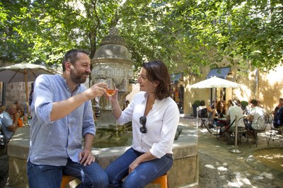 L'atmosfera conviviale di Aix-en-Provence © Sophie Spiteri