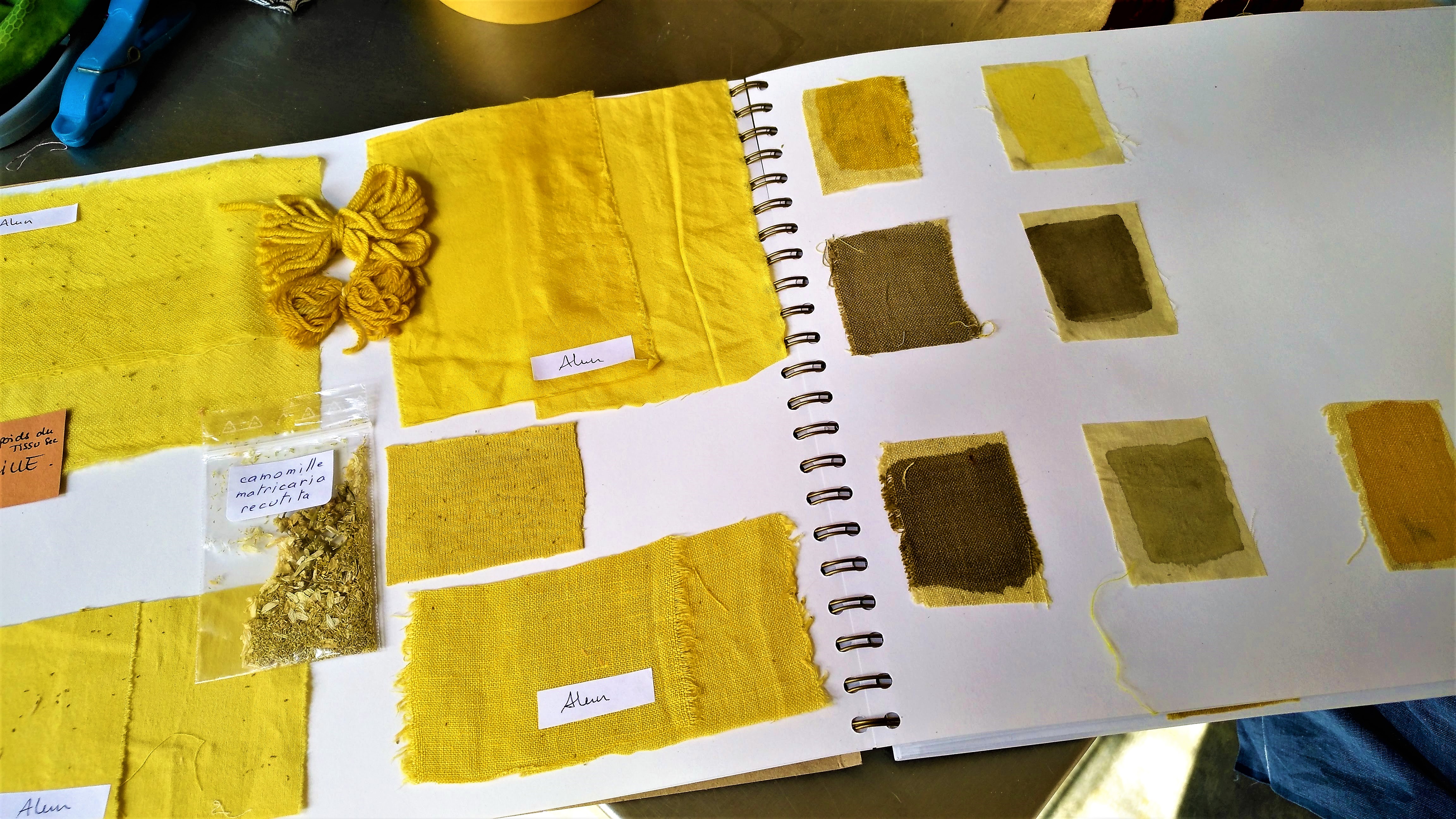 Lauris, Couleur Garance, album dei colori - giallo