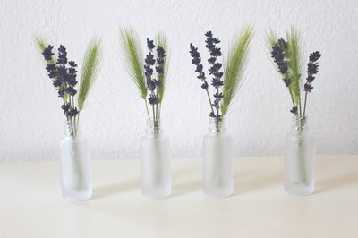 Lavanda e spighe di grano