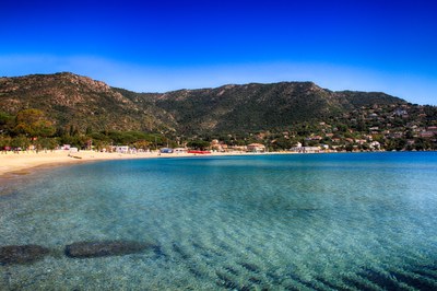 Le Lavandou, Plage Saint-Clair © Office de tourisme Le Lavandou - C. Gandolphe